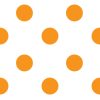 Orange on White